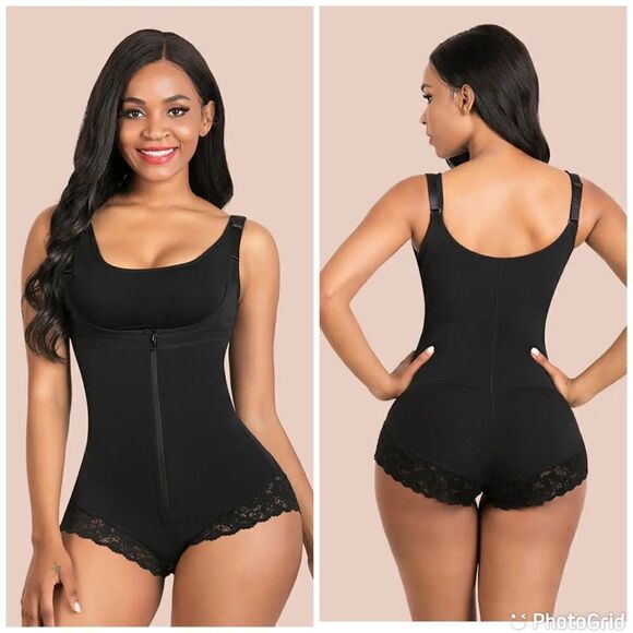 SHAPERX Shapewear Fajas Colombianas Tummy Control Bodysuit butt lift - Picture 1 of 13